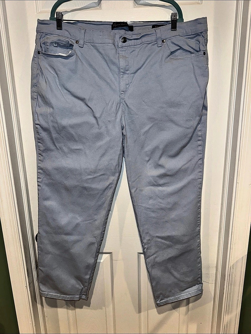 Gloria Vanderbilt Amanda Straight Leg Pants Size 22W